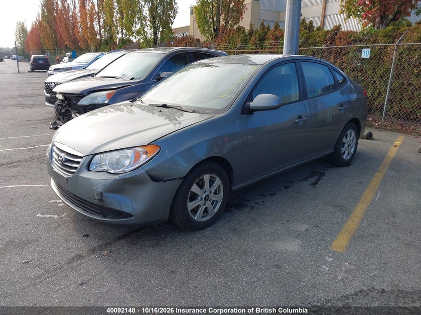Vin: kmhdu4bd7au010656, lot: 30112014, hyundai elantra gl 20102