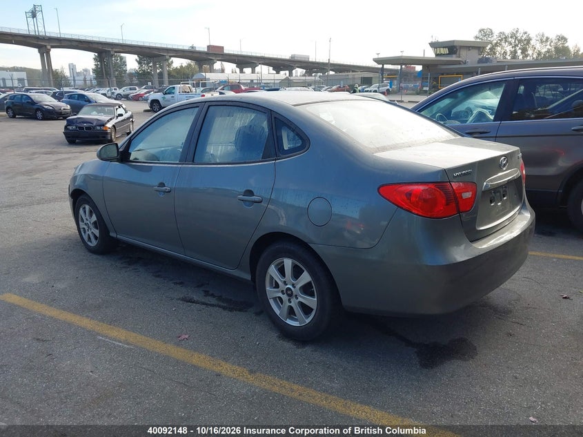 Vin: kmhdu4bd7au010656, lot: 30112014, hyundai elantra gl 20103