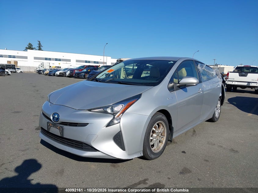 Vin: jtdkbrfu6h3043351, lot: 30112030, toyota prius 20172