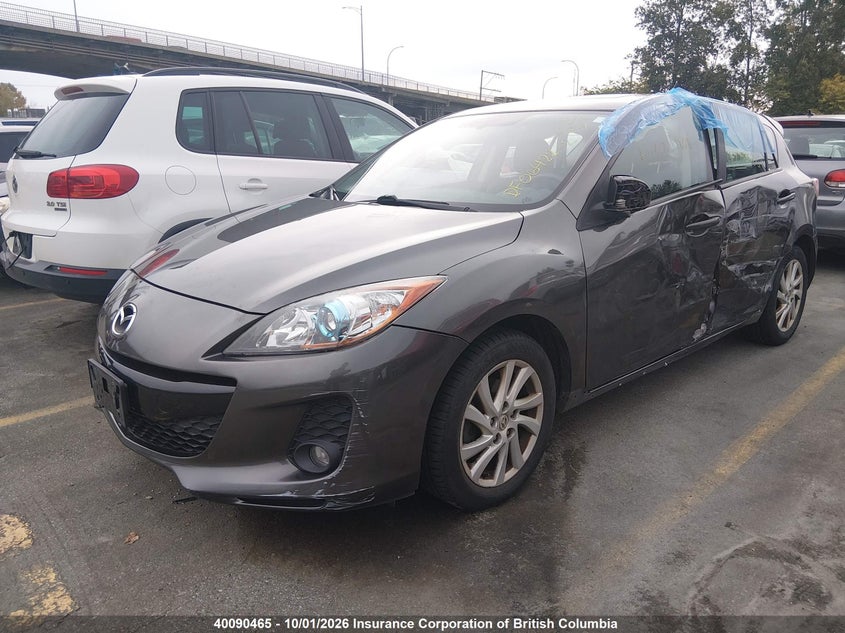 Vin: jm1bl1l73c1687830, lot: 30112037, mazda 3 i 20122
