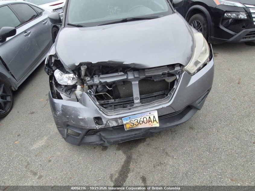Vin: 3n1cp5cu5jl508265, lot: 30112230, nissan kicks 20183