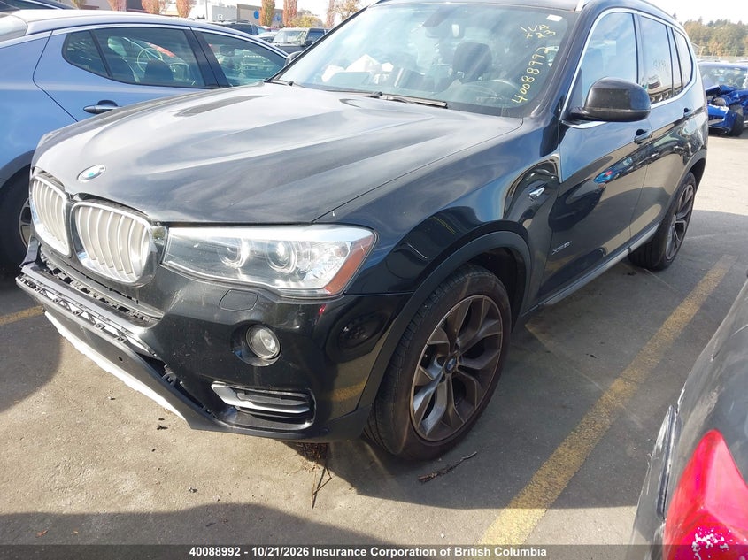 Vin: 5uxwx9c56f0d60286, lot: 30112244, bmw x3 xdrive28i 20152