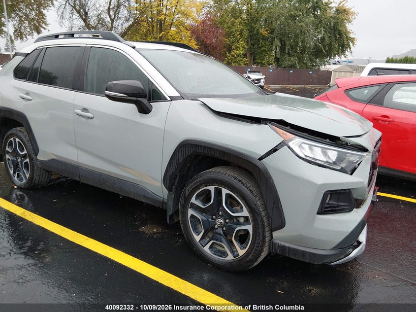 Vin: 2t3j1rfv5kw065434, lot: 30112253, toyota rav4 20191