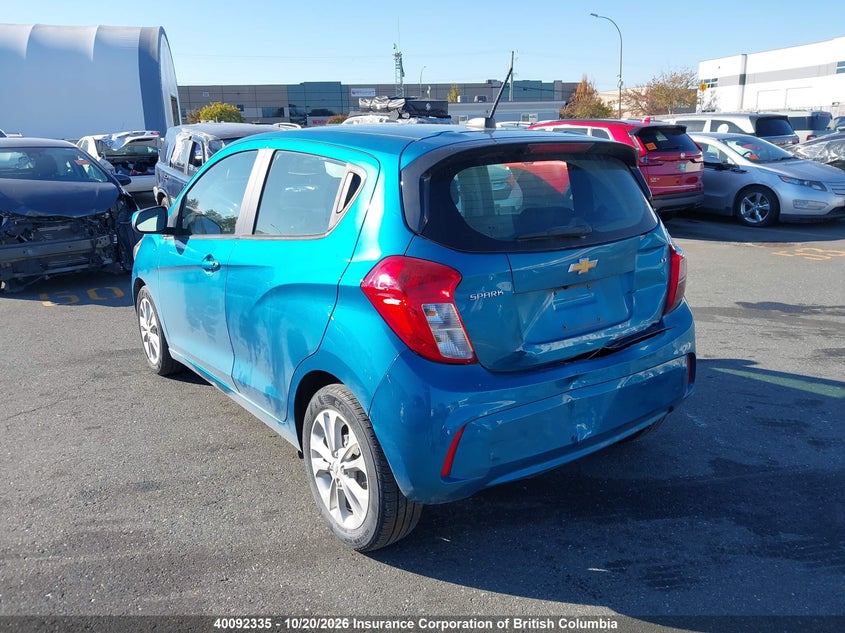 Vin: kl8cd6saxlc465729, lot: 30112258, chevrolet spark 20203