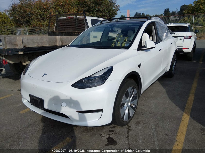2023 Tesla Model Y, Удар сзади, IAAI, VIN LRWYGDEE6PC265103 — фото 2
