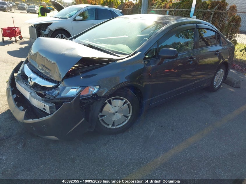 2010 Honda Civic, Front, IAAI, VIN 2HGFA1F4XAH028538 — photo 2