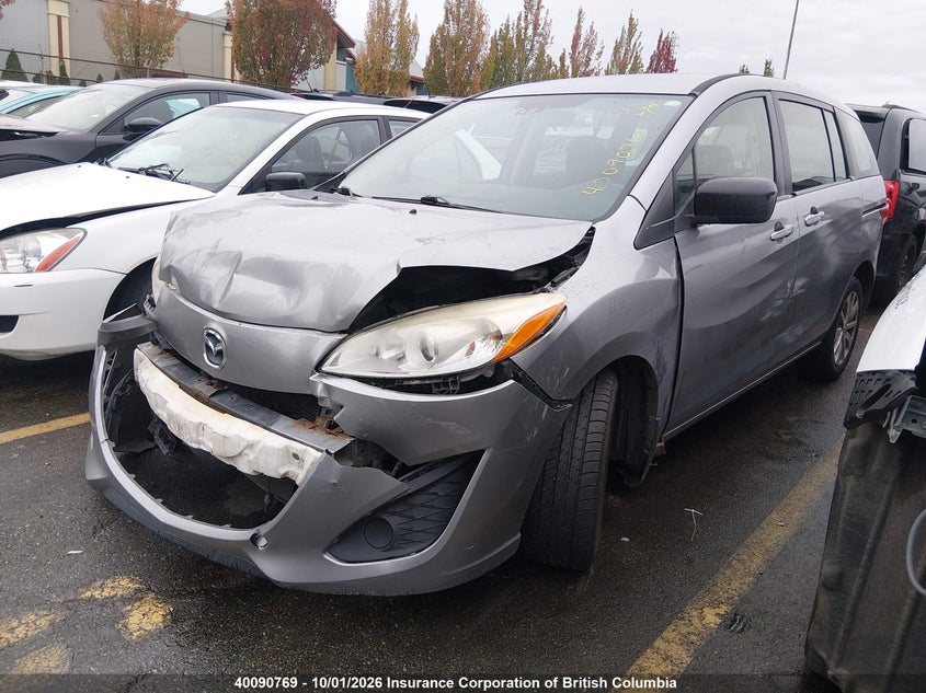 Vin: jm1cw2cl3c0122126, lot: 30112290, mazda 5 20122