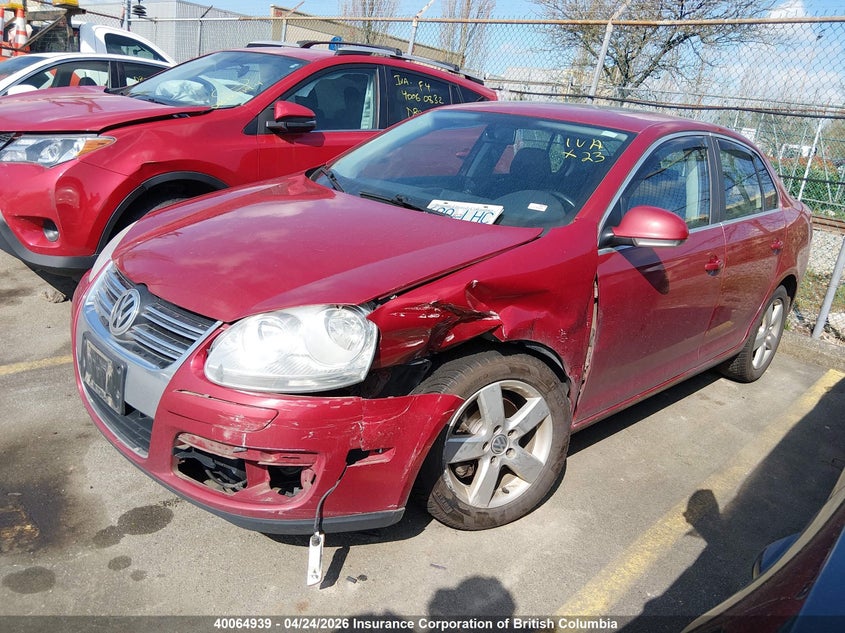 2008 Volkswagen Jetta S, Left Side, IAAI, VIN 3VWHM71K38M144857 — photo 2