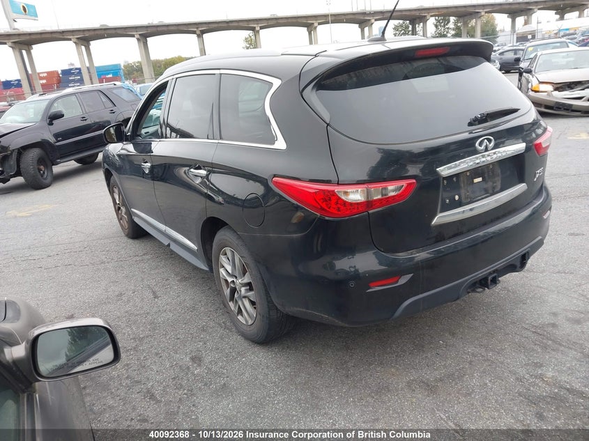 Vin: 5n1al0mm6dc307701, lot: 30112308, infiniti jx35 20133