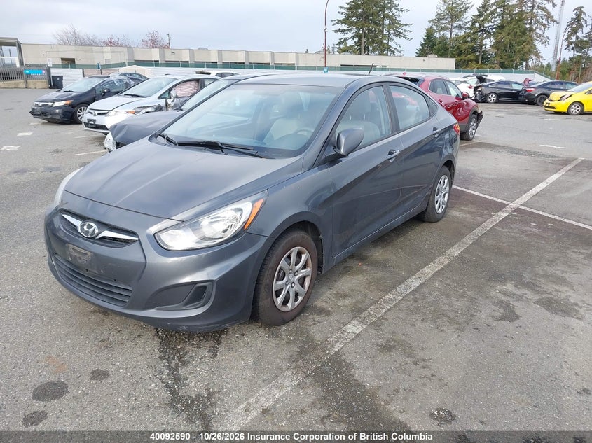Vin: kmhct4ae1cu248286, lot: 30112582, hyundai accent gls/gs 20122