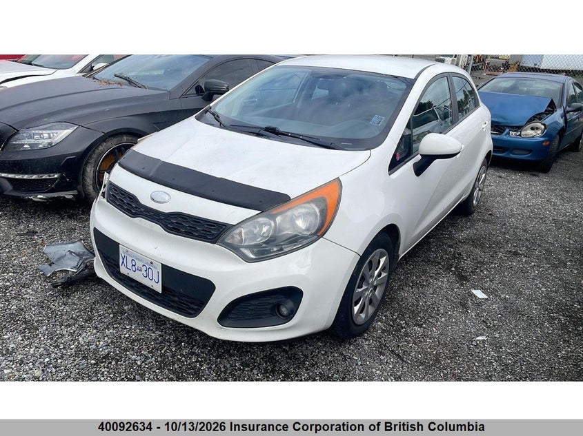 Vin: knadm5a30d6846009, lot: 30112631, kia rio lx 20132