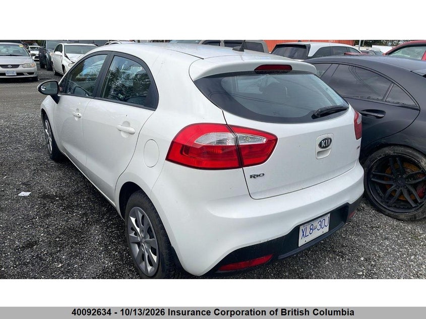 Vin: knadm5a30d6846009, lot: 30112631, kia rio lx 20133
