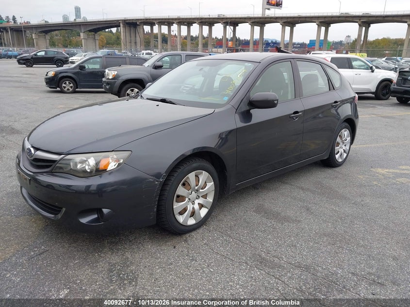 2011 Subaru Impreza 2.5 I/2.5 I Convenience Package/2.5 I Touring Package, Front, IAAI, VIN JF1GH6A67BH807820 — photo 2