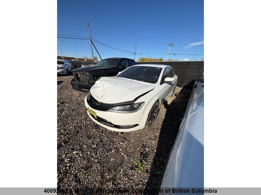 Vin: 1c3cccbg6fn739535, lot: 30112681, chrysler 200 20152