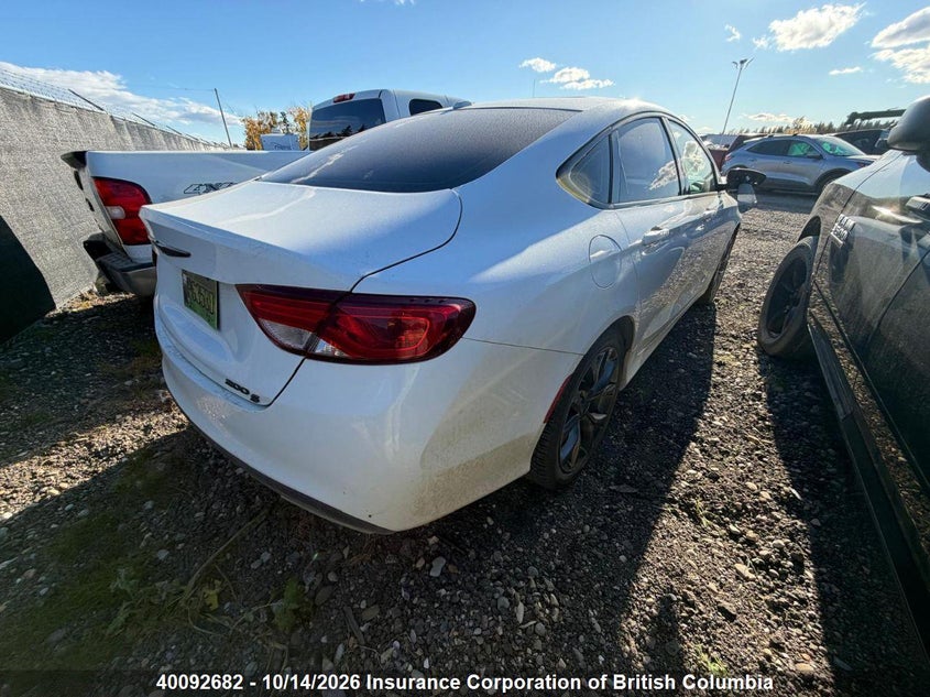 Vin: 1c3cccbg6fn739535, lot: 30112681, chrysler 200 20153