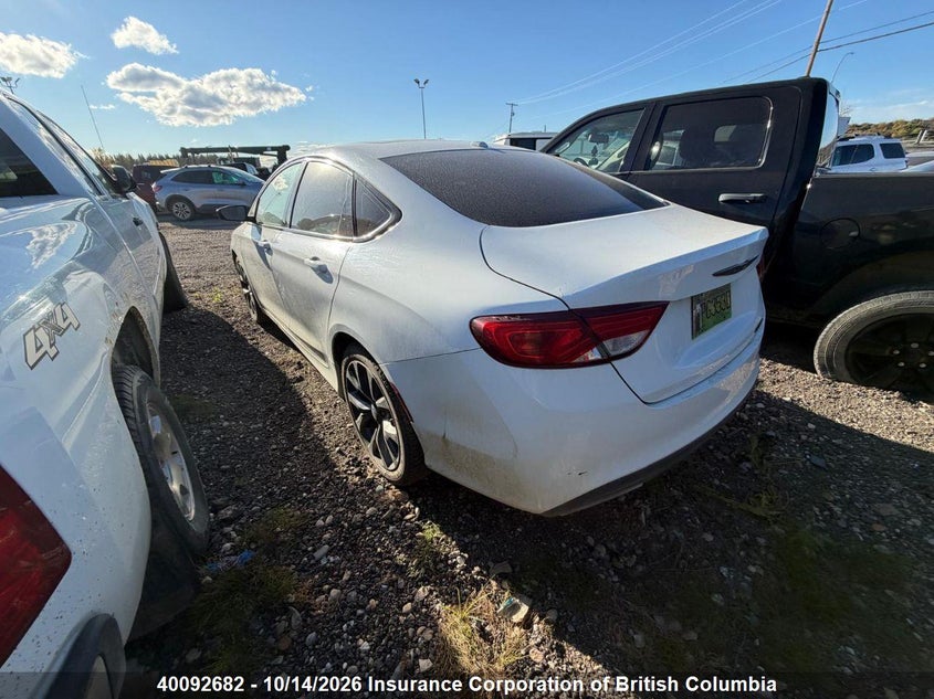 Vin: 1c3cccbg6fn739535, lot: 30112681, chrysler 200 20154