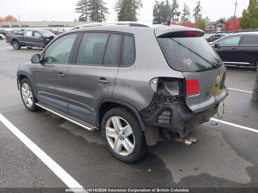 Vin: wvgjv3axxdw611431, lot: 30112687, volkswagen tiguan s/se/sel 20133