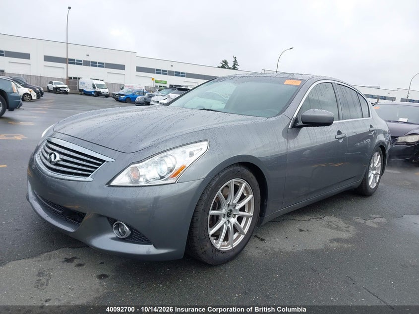 Vin: jn1cv6ar6cm673535, lot: 30112700, infiniti g37x 20122