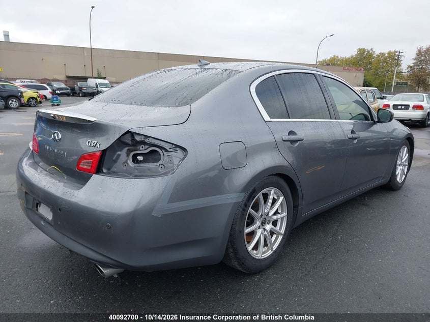 Vin: jn1cv6ar6cm673535, lot: 30112700, infiniti g37x 20124