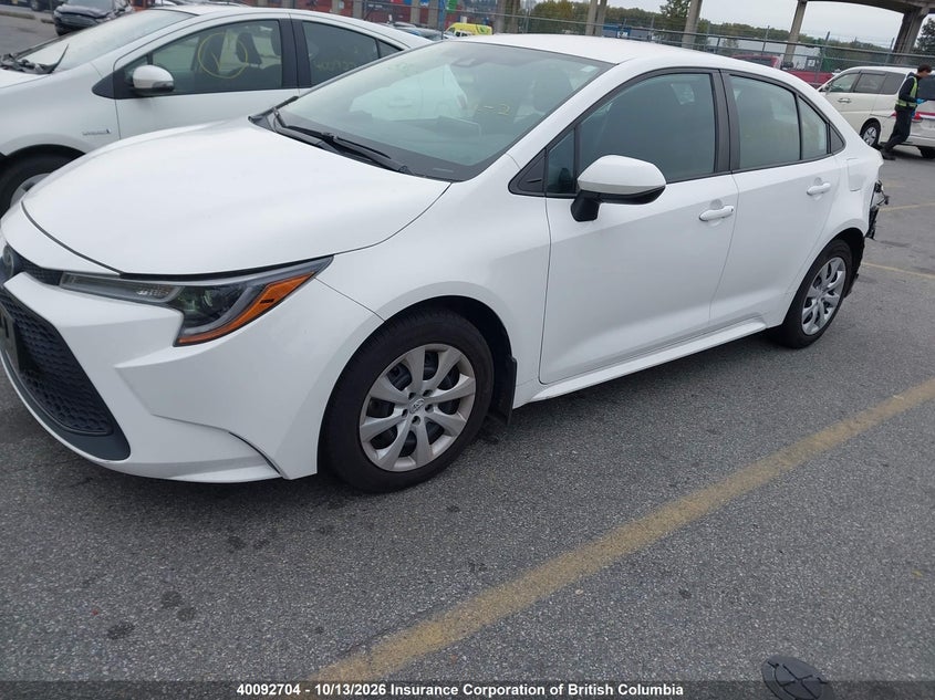 Vin: 5yfbprbe0lp138391, lot: 30112704, toyota corolla le 20202