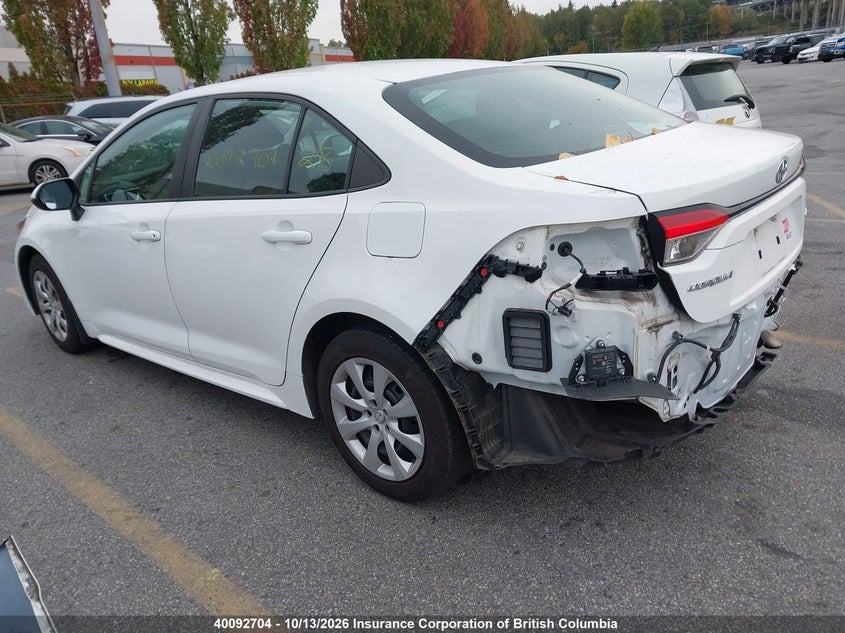 Vin: 5yfbprbe0lp138391, lot: 30112704, toyota corolla le 20203