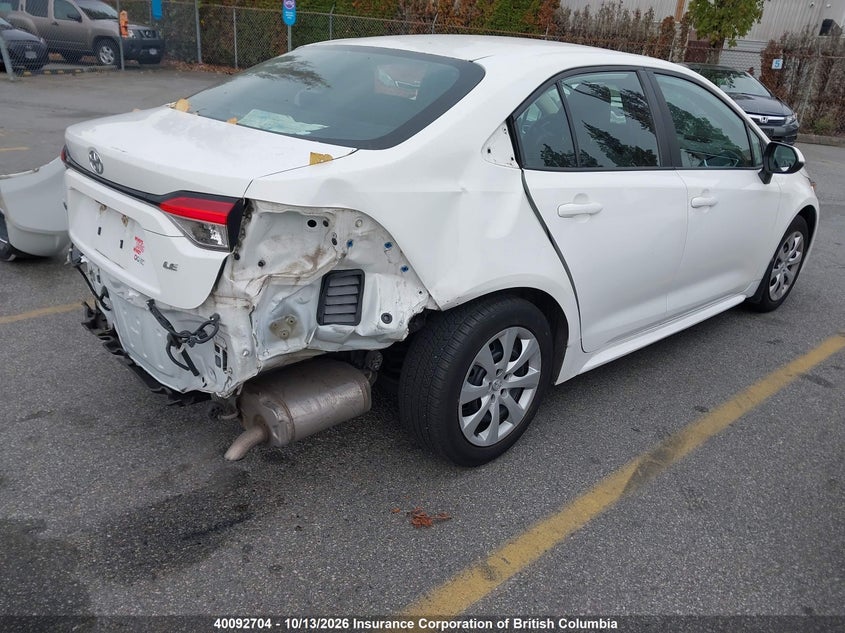 Vin: 5yfbprbe0lp138391, lot: 30112704, toyota corolla le 20204