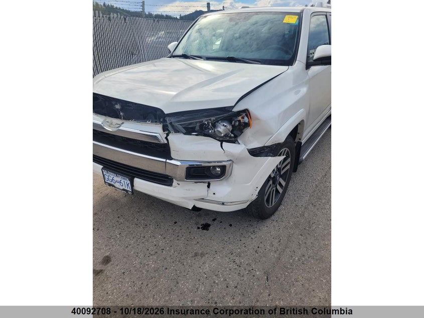 Vin: jtebu5jr1j5578843, lot: 30112708, toyota 4runner sr5 20182