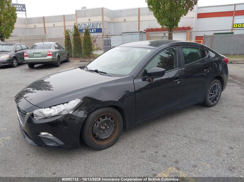Vin: 3mzbm1u72em111001, lot: 30112732, mazda mazda3 gx-sky 20142