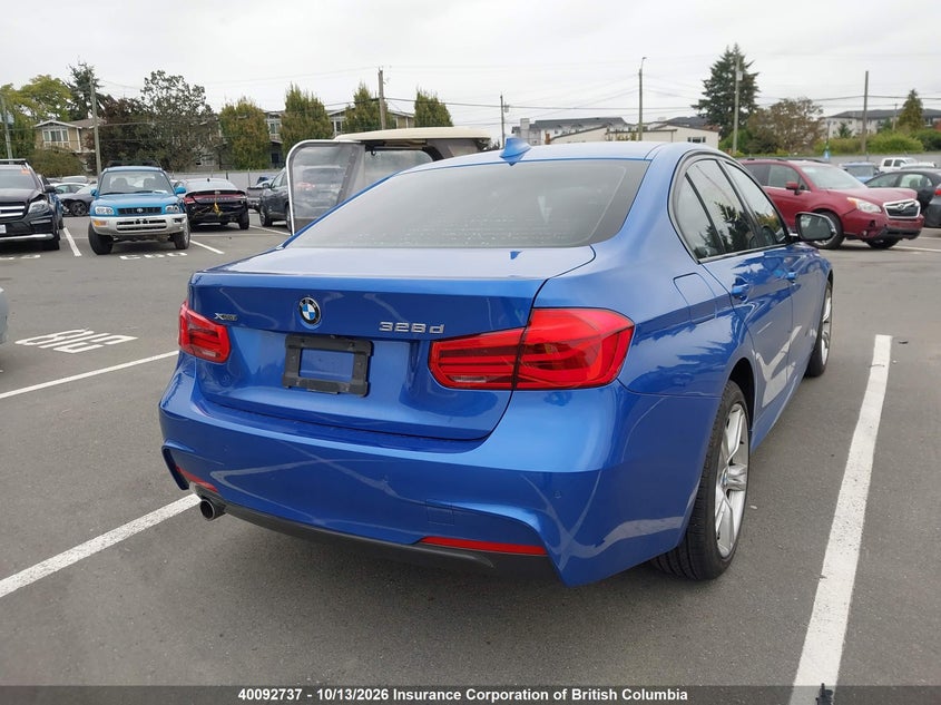 Vin: wba8f1c53jk898367, lot: 30112737, bmw 328 d xdrive 20184