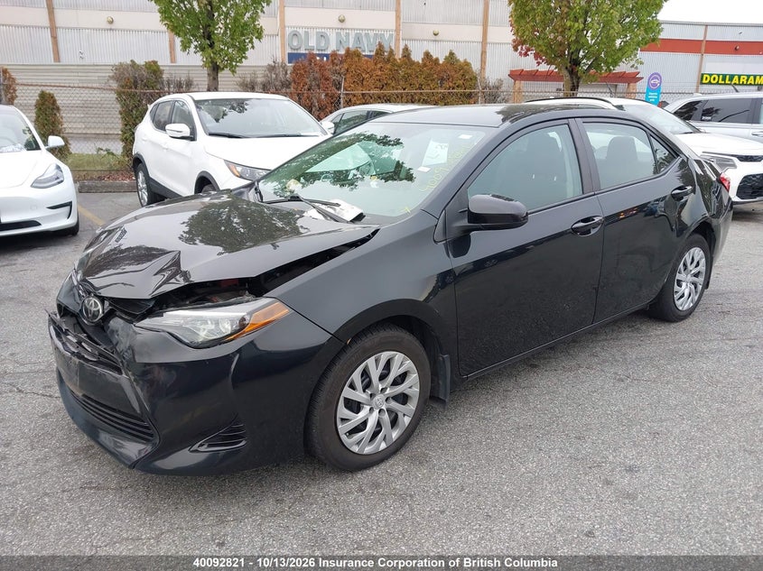 2018 Toyota Corolla L/Le/Xle/Se/Xse, Удар спереду, IAAI, VIN 2T1BURHE4JC054331 — фото 2