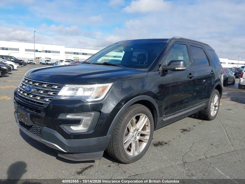 Vin: 1fm5k8d8xhgc81589, lot: 30112866, ford explorer xlt 20172
