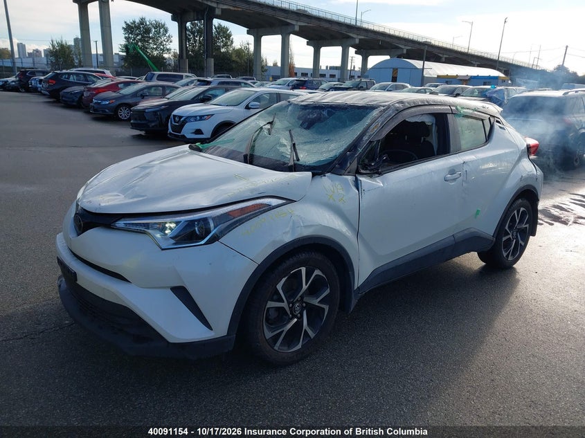 Vin: jtnkhmbx4k1034275, lot: 30112942, toyota c-hr xle/le/limited 20192