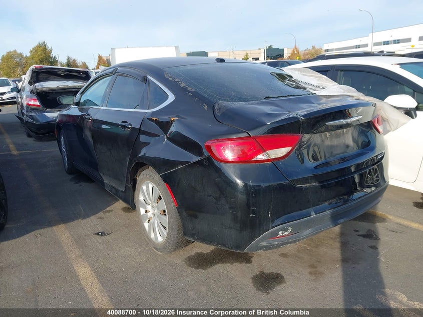Vin: 1c3cccfb8hn502143, lot: 30112997, chrysler 200 lx 20173