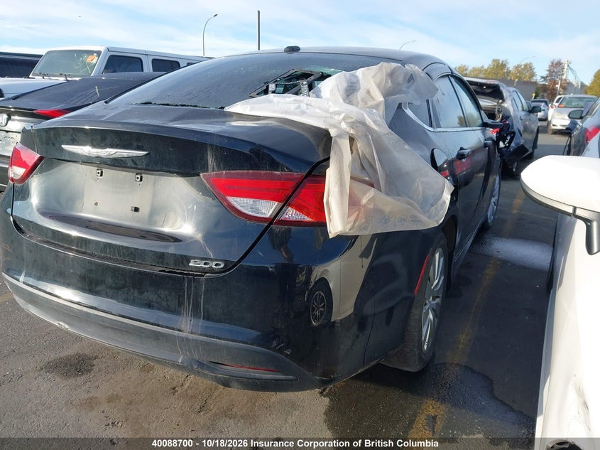 Vin: 1c3cccfb8hn502143, lot: 30112997, chrysler 200 lx 20174