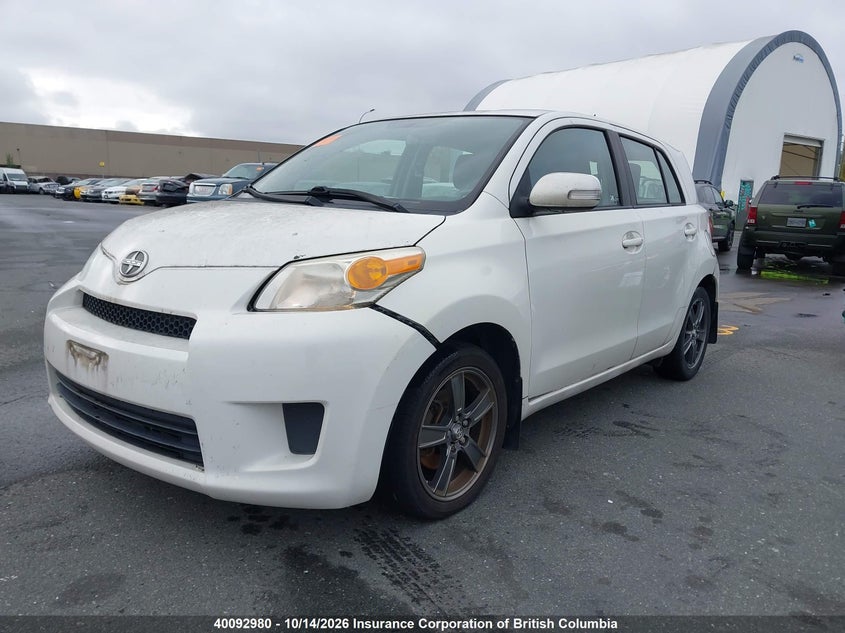 2012 Scion Xd, Front, IAAI, VIN JTKKU4B42C1016647 — photo 2