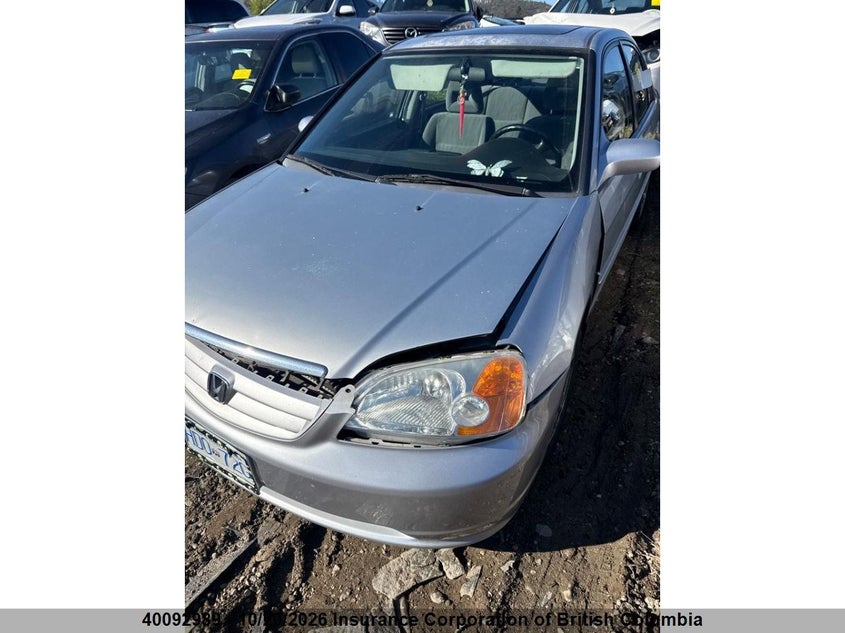 2003 Honda Civic, Right Front, IAAI, VIN 2HGES16873H906523 — photo 2