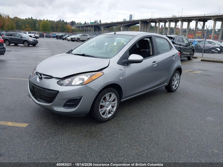 Vin: jm1de1hyxb0127683, lot: 30113066, mazda mazda2 20112