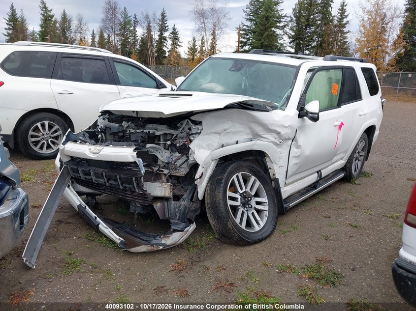 Vin: jtesu5jr3n6054593, lot: 30113165, toyota 4runner 20222