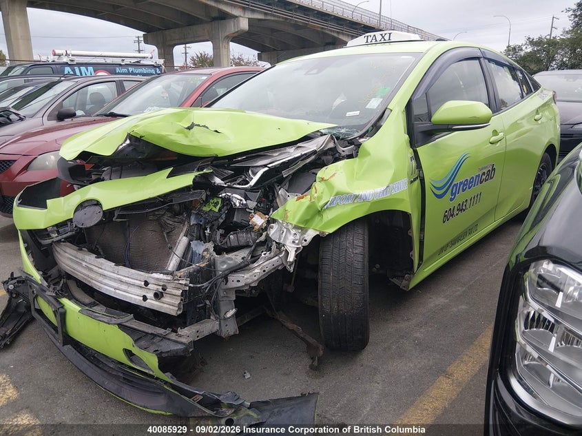 Vin: jtdkarfu9k3075740, lot: 30113184, toyota prius 20192