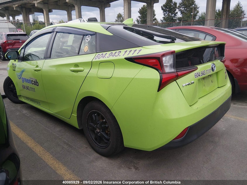 Vin: jtdkarfu9k3075740, lot: 30113184, toyota prius 20193