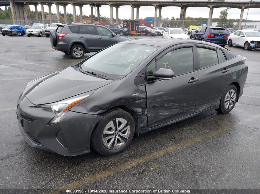 Vin: jtdkarfu4j3054874, lot: 30113277, toyota prius 20182