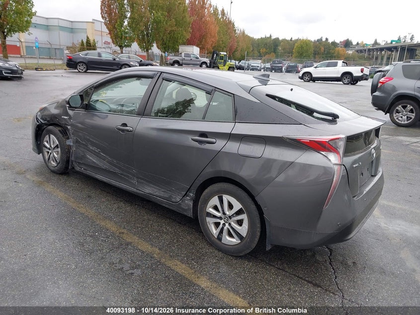 Vin: jtdkarfu4j3054874, lot: 30113277, toyota prius 20183