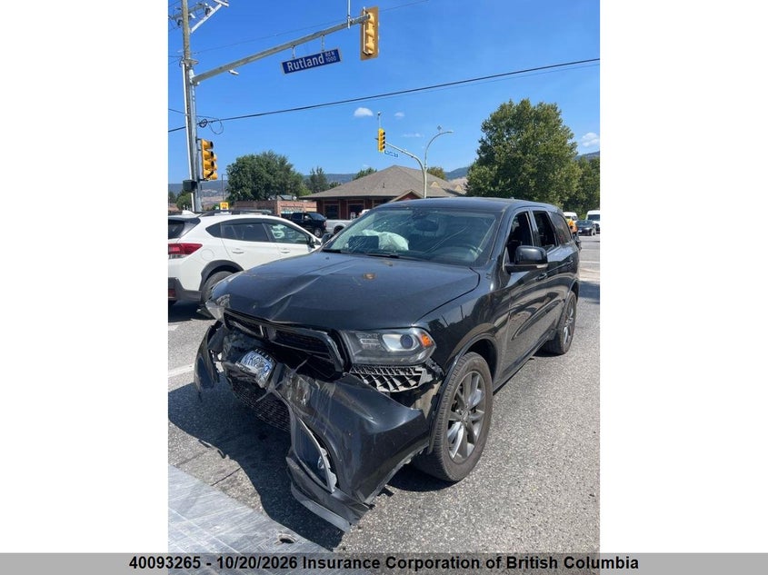 2017 Dodge Durango Gt, Left Front, IAAI, VIN 1C4RDJDGXHC783122 — photo 2