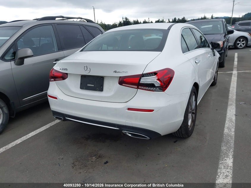 Vin: w1k3g4fbxnj342152, lot: 30113373, mercedes-benz a 220 4matic 20224