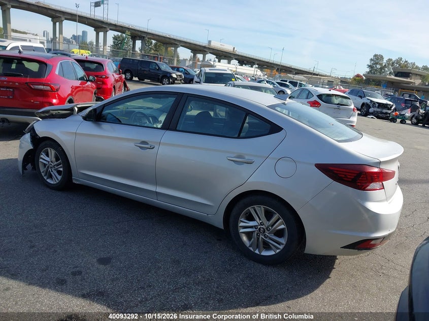 Vin: kmhd84lfxku820725, lot: 30113387, hyundai elantra sel/value/limited 20193