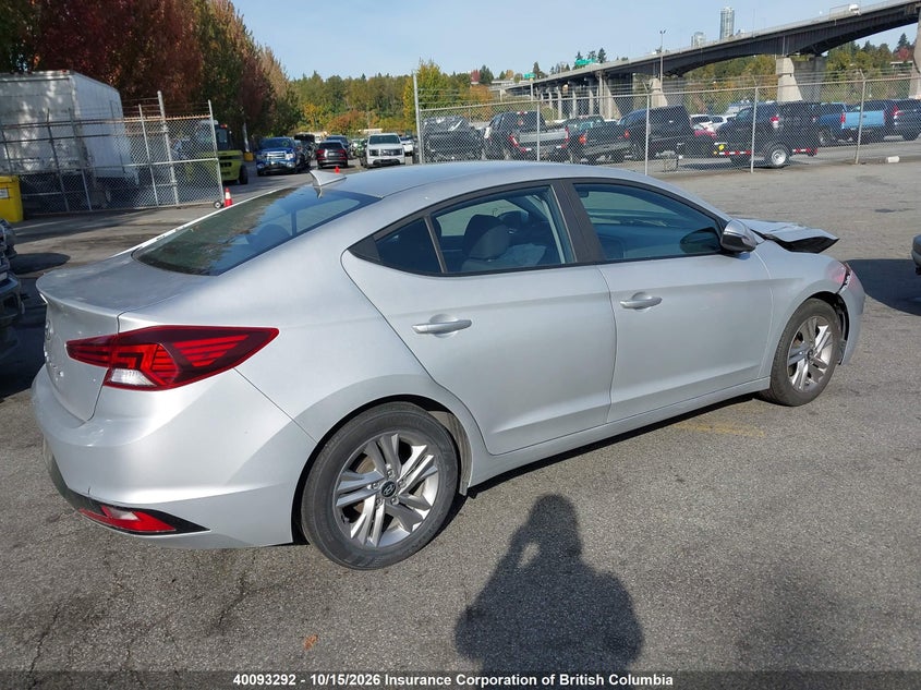 Vin: kmhd84lfxku820725, lot: 30113387, hyundai elantra sel/value/limited 20194