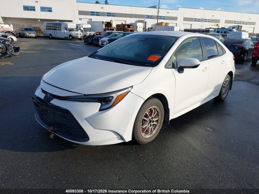 Vin: jtdbdmhe3pj002317, lot: 30113407, toyota corolla le/se/night shade 20232