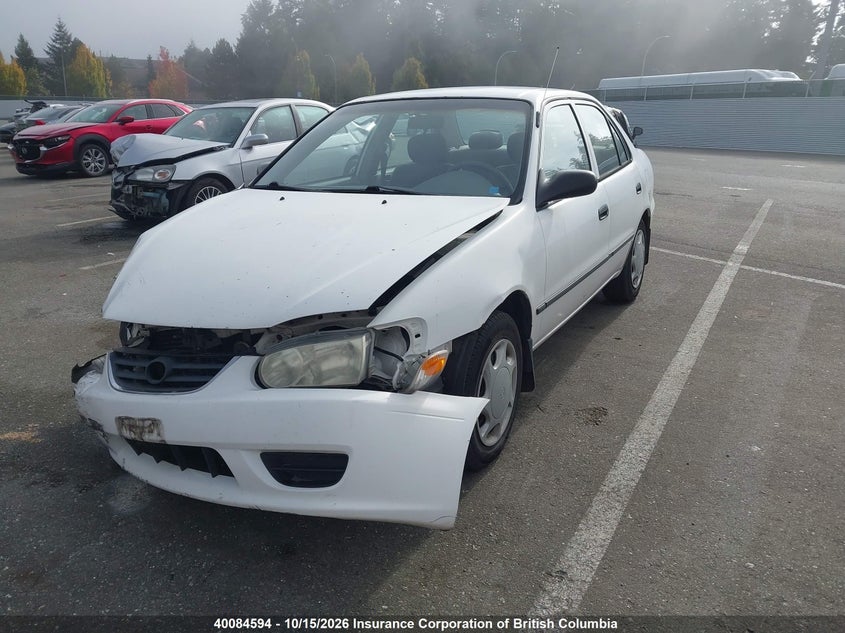2002 Toyota Corolla Ce/Le/S, Front, IAAI, VIN 2T1BR12E32C857659 — photo 2