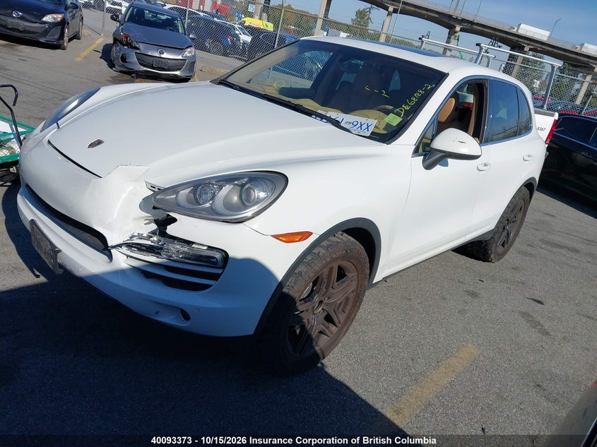 Vin: wp1af2a25dla31312, lot: 30113483, porsche cayenne 20132