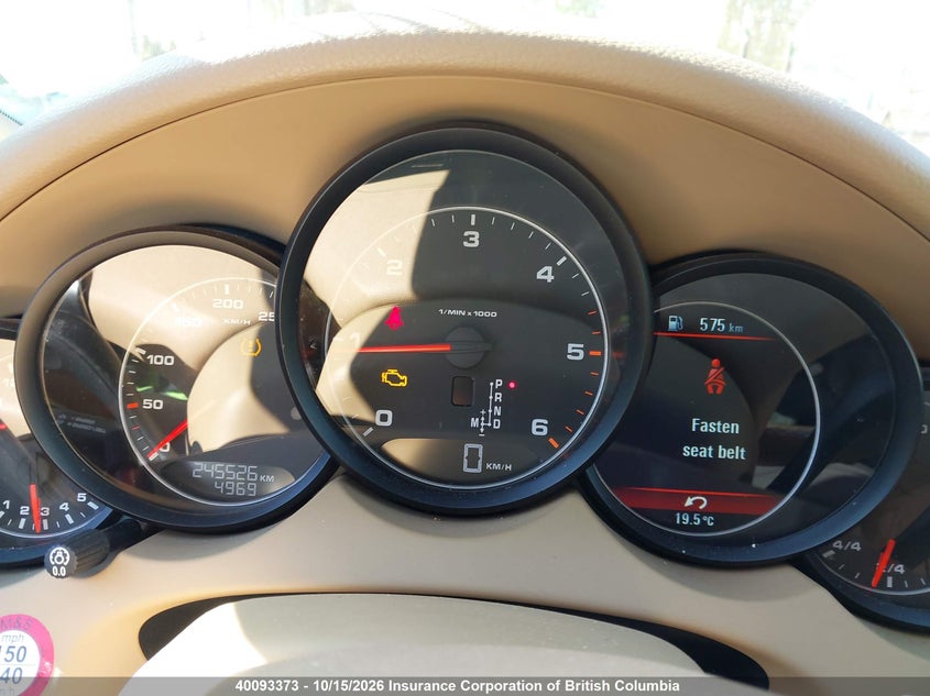 2013 PORSCHE CAYENNE VIN WP1AF2A25DLA31312 — фото 7